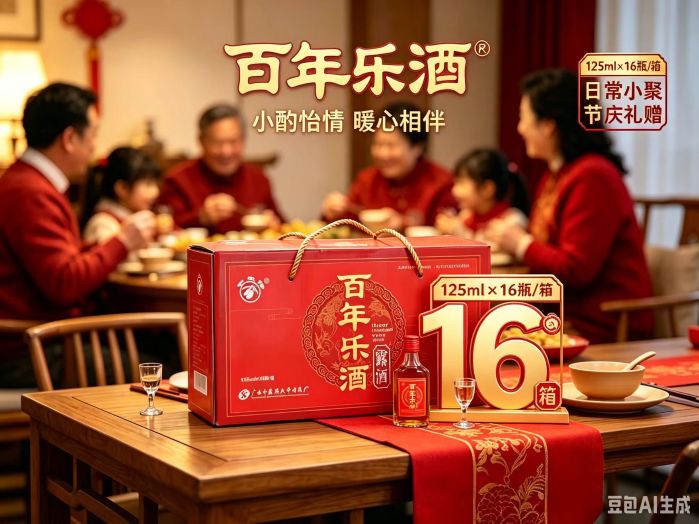 百年乐酒（16瓶/件）